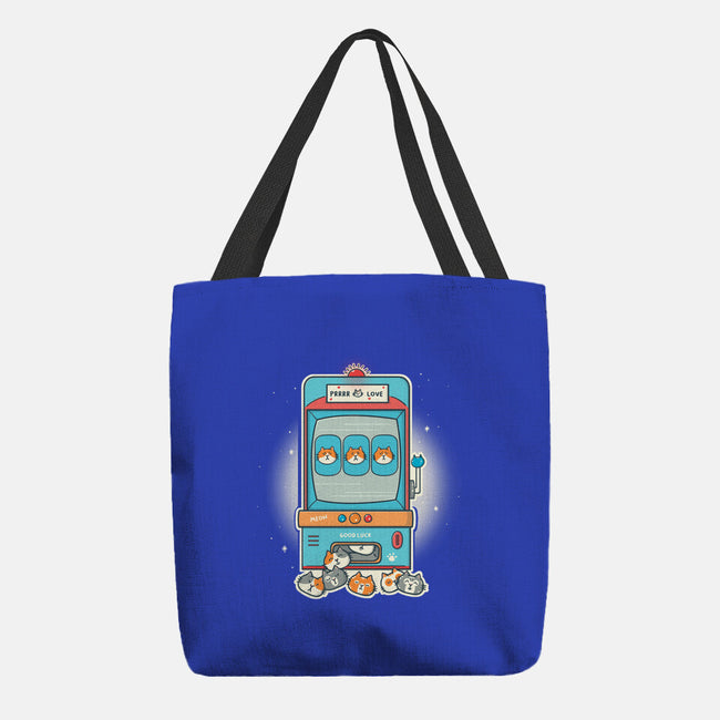 Slot Meowchine-None-Basic Tote-Bag-Freecheese