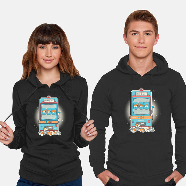 Slot Meowchine-Unisex-Pullover-Sweatshirt-Freecheese
