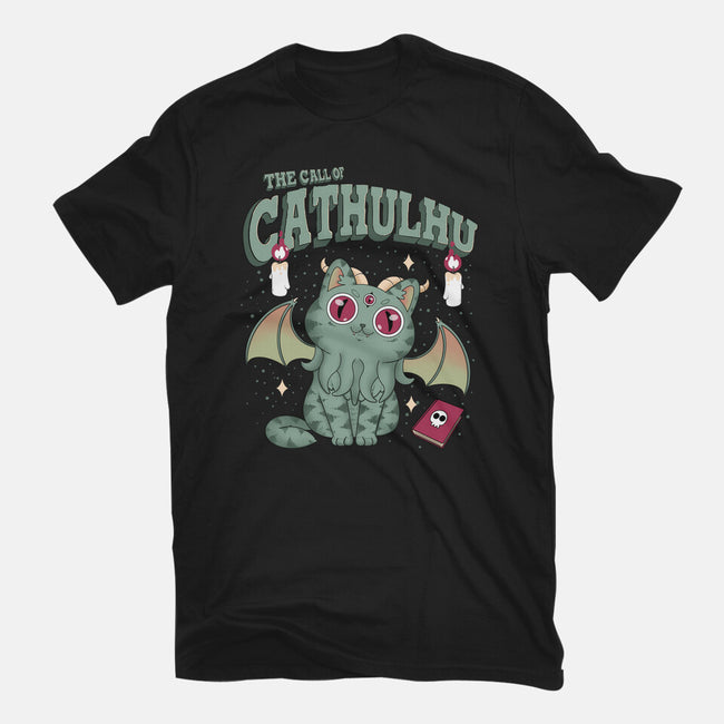 Summon Cathulhu-Womens-Fitted-Tee-Tri haryadi