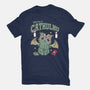 Summon Cathulhu-Womens-Fitted-Tee-Tri haryadi