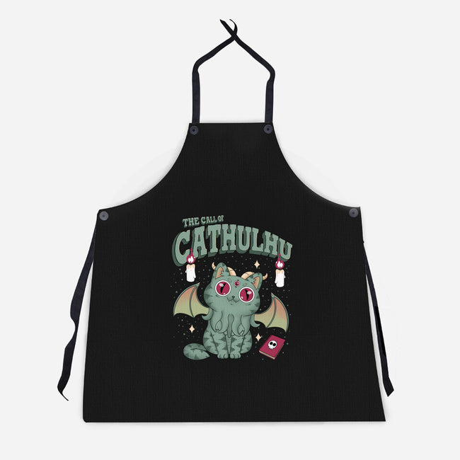 Summon Cathulhu-Unisex-Kitchen-Apron-Tri haryadi