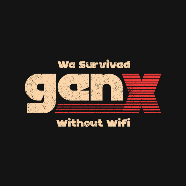 We Survived Without Wifi-Unisex-Crew Neck-Sweatshirt-sachpica