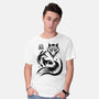 Fox Kitsune-Mens-Basic-Tee-fanfabio