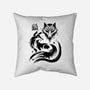 Fox Kitsune-None-Removable Cover w Insert-Throw Pillow-fanfabio