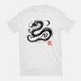 Dragon Ink Brush-Unisex-Basic-Tee-fanfabio