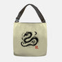 Dragon Ink Brush-None-Adjustable Tote-Bag-fanfabio