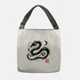 Dragon Ink Brush-None-Adjustable Tote-Bag-fanfabio