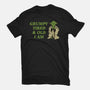 Grumpy Tired And Old-Womens-Fitted-Tee-milasneeze