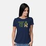 Grumpy Tired And Old-Womens-Basic-Tee-milasneeze