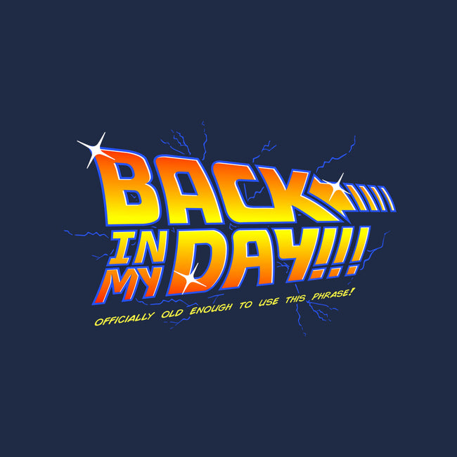 Back In My Day-None-Adjustable Tote-Bag-Gamma-Ray