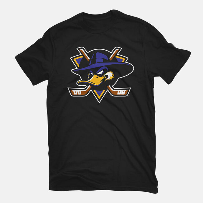 The Darkwing Ducks-Womens-Fitted-Tee-dalethesk8er