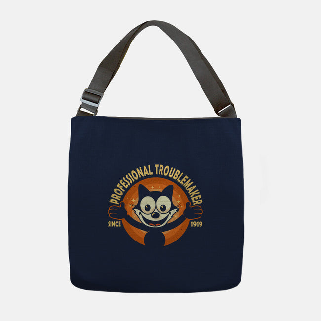 Professional Troublemaker-None-Adjustable Tote-Bag-erion_designs