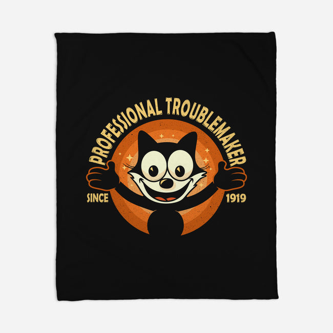 Professional Troublemaker-None-Fleece-Blanket-erion_designs