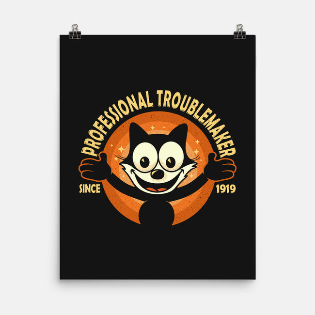 Professional Troublemaker-None-Matte-Poster-erion_designs