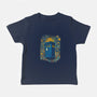 Starry Night Blue Box-Baby-Basic-Tee-kharmazero