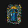 Starry Night Blue Box-Unisex-Crew Neck-Sweatshirt-kharmazero