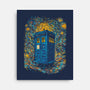 Starry Night Blue Box-None-Stretched-Canvas-kharmazero