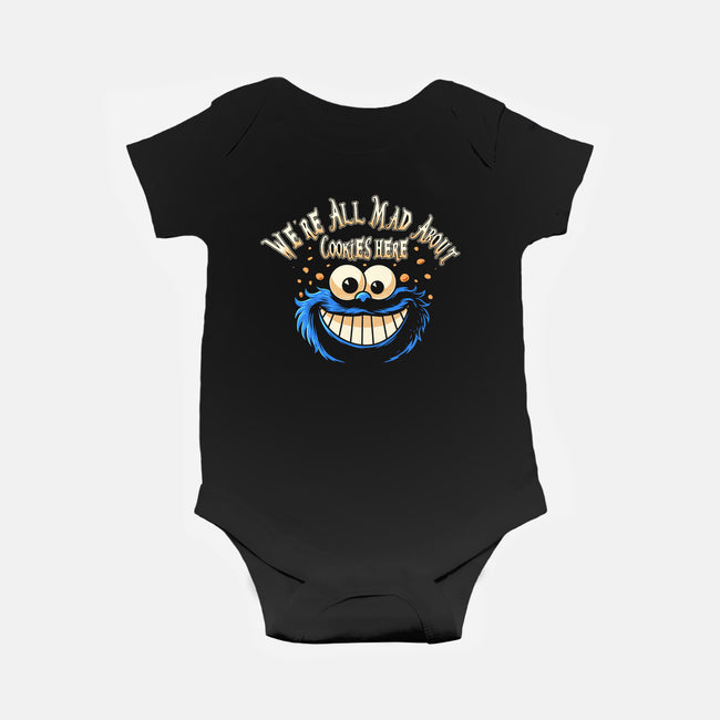 Mad About Cookies-Baby-Basic-Onesie-erion_designs