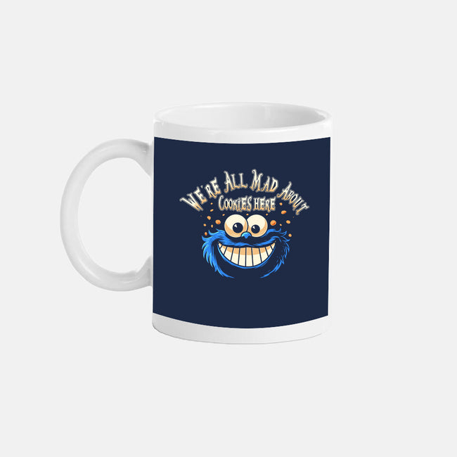 Mad About Cookies-None-Mug-Drinkware-erion_designs