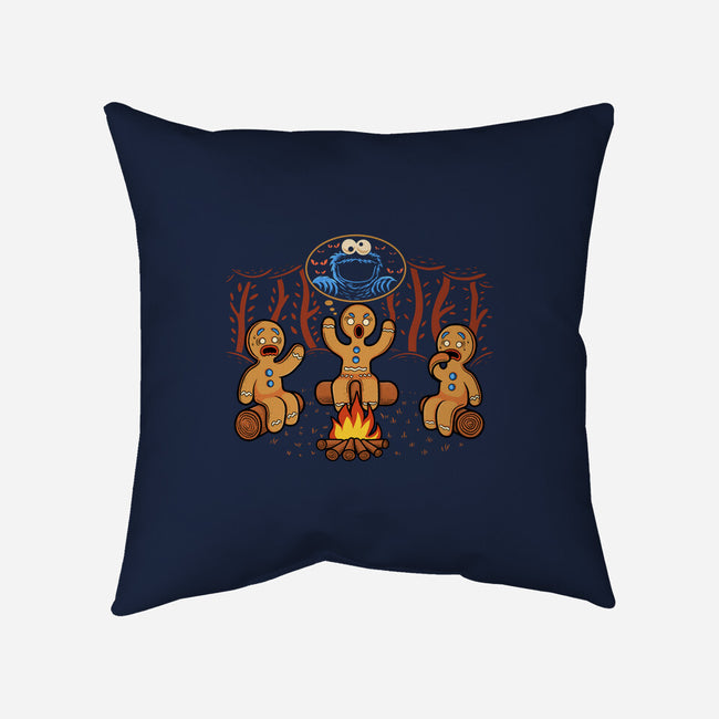 Scary Cookie Story-None-Removable Cover w Insert-Throw Pillow-erion_designs