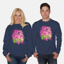 Sleeping Star-Unisex-Crew Neck-Sweatshirt-nickzzarto