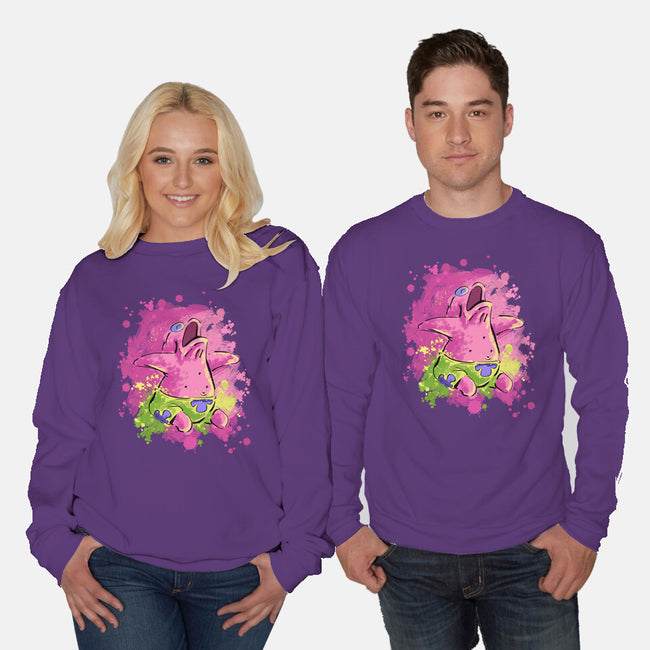 Sleeping Star-Unisex-Crew Neck-Sweatshirt-nickzzarto