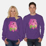 Sleeping Star-Unisex-Crew Neck-Sweatshirt-nickzzarto