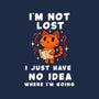 I'm Not Lost-Unisex-Crew Neck-Sweatshirt-FunkVampire