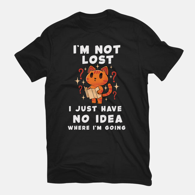 I'm Not Lost-Womens-Fitted-Tee-FunkVampire