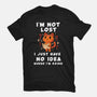 I'm Not Lost-Womens-Fitted-Tee-FunkVampire