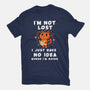 I'm Not Lost-Womens-Fitted-Tee-FunkVampire