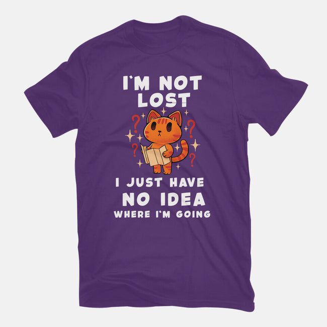 I'm Not Lost-Womens-Fitted-Tee-FunkVampire