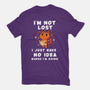 I'm Not Lost-Womens-Fitted-Tee-FunkVampire