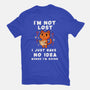 I'm Not Lost-Womens-Fitted-Tee-FunkVampire