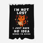 I'm Not Lost-None-Polyester-Shower Curtain-FunkVampire