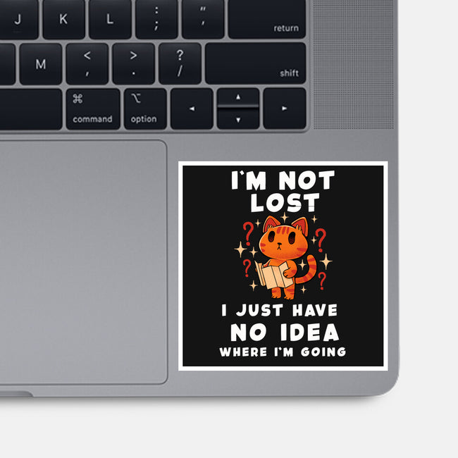 I'm Not Lost-None-Glossy-Sticker-FunkVampire