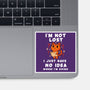 I'm Not Lost-None-Glossy-Sticker-FunkVampire