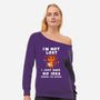 I'm Not Lost-Womens-Off Shoulder-Sweatshirt-FunkVampire