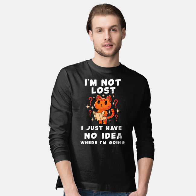 I'm Not Lost-Mens-Long Sleeved-Tee-FunkVampire