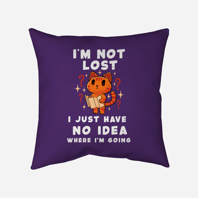 I'm Not Lost-None-Removable Cover w Insert-Throw Pillow-FunkVampire