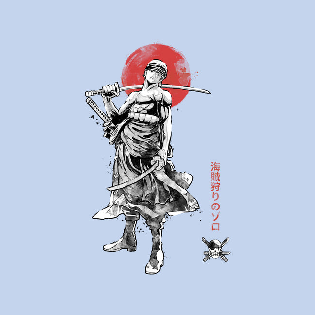 Pirate Hunter Sumi-e-None-Adjustable Tote-Bag-Astrobot Invention