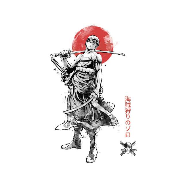 Pirate Hunter Sumi-e-Youth-Crew Neck-Sweatshirt-Astrobot Invention