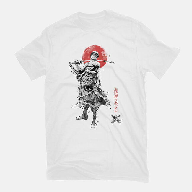 Pirate Hunter Sumi-e-Mens-Heavyweight-Tee-Astrobot Invention