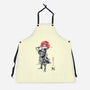 Pirate Hunter Sumi-e-Unisex-Kitchen-Apron-Astrobot Invention