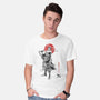 Pirate Hunter Sumi-e-Mens-Basic-Tee-Astrobot Invention