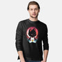 Turbo Granny Night-Mens-Long Sleeved-Tee-dandingeroz