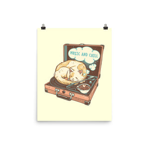Music And Chill Cat