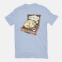 Music And Chill Cat-Mens-Heavyweight-Tee-glitchygorilla