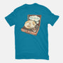 Music And Chill Cat-Mens-Heavyweight-Tee-glitchygorilla