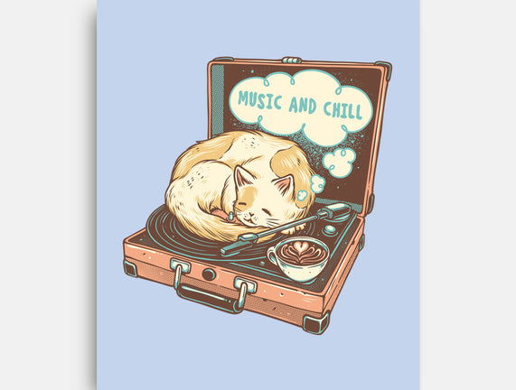 Music And Chill Cat